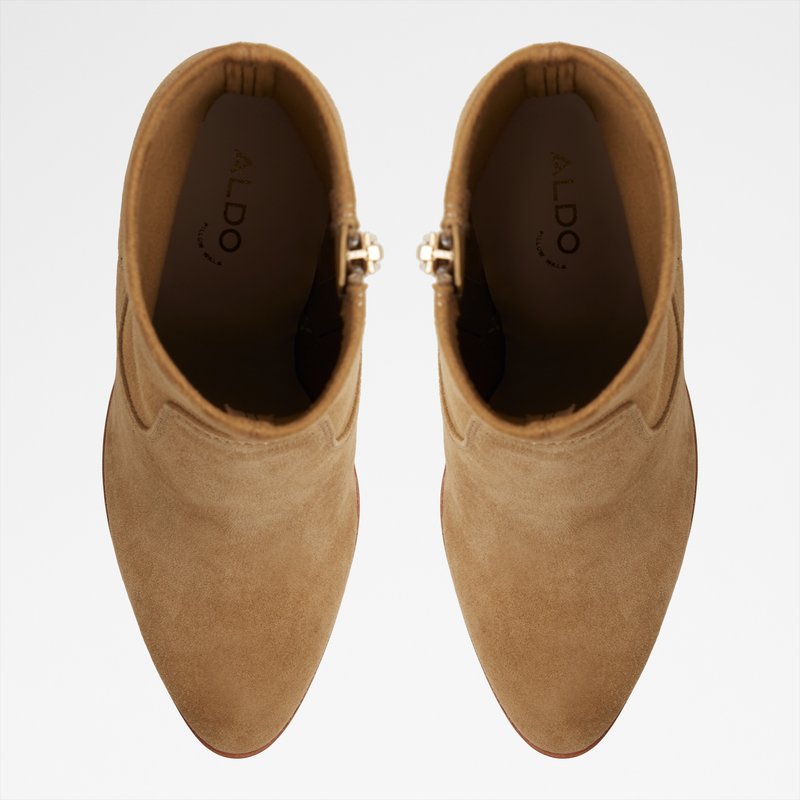 Aldo gležnjače na petu FARABRIREL LEA SUEDE - bež 5