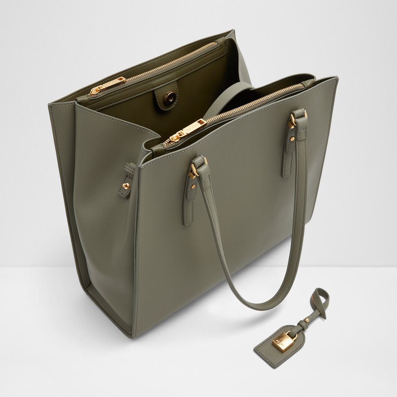 Aldo velika satchel torba FEACAN SYN MIX MAT - bež 3
