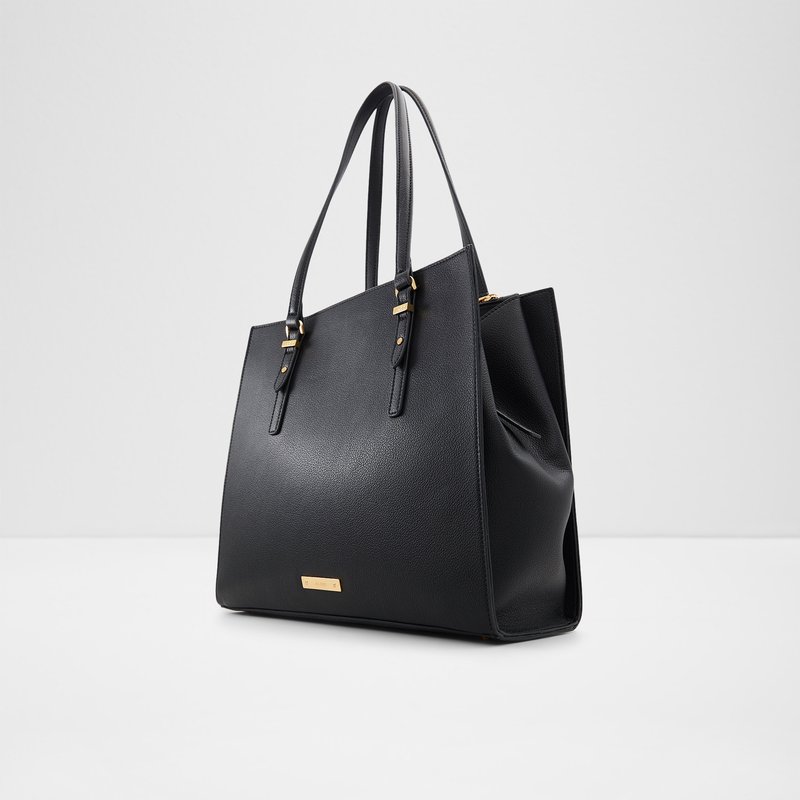 Aldo velika satchel torba FEACAN SYN MIX MAT - crna 4