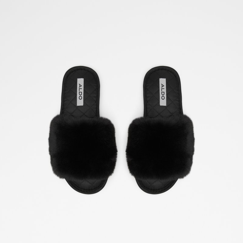 Aldo papuče FEARI TEX FAUX FUR - crna 6