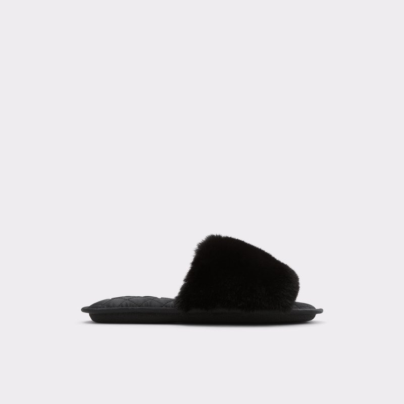 Aldo papuče FEARI TEX FAUX FUR - crna 1