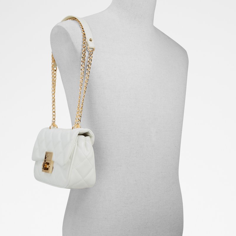 Aldo torbica za nošenje na ramenu FEY SYN SMOOTH - bijela 4