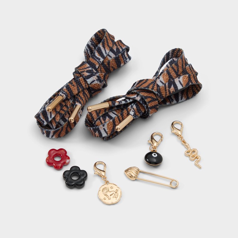 Aldo ukrasi za obuću FIERCECHARMS - smeđa 1