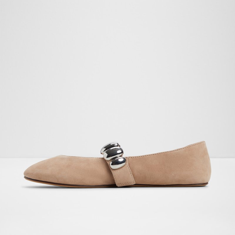 Aldo balerinke FIGGIS LEA SUEDE - bež 6