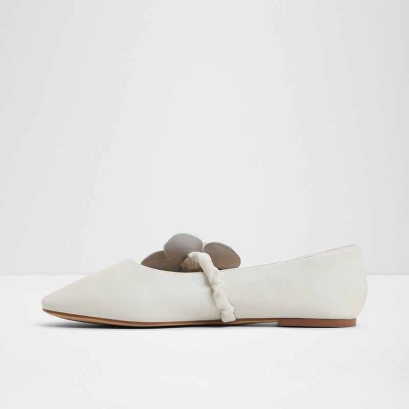 Aldo balerinke FLORALINA LEA SMOOTH - bijela 3