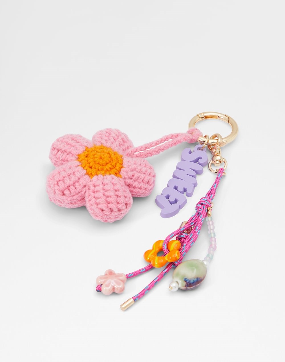 Aldo privjesak za torbu FLOWERPOWER - multicolor