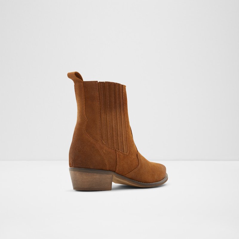 Aldo gležnjače FOERI LEA SUEDE - smeđa 2