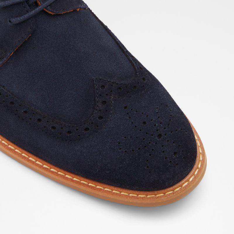 Aldo oxford cipele FRATISEKFLEX LEA SUEDE - plava 4
