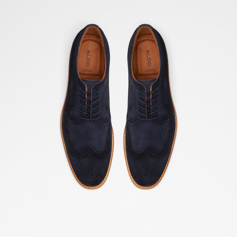 Aldo oxford cipele FRATISEKFLEX LEA SUEDE - plava 5