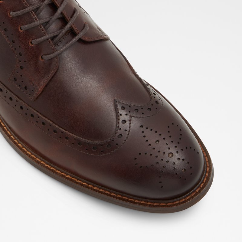 Aldo oxford cipele FRATISEKFLEX LEA SMOOTH - smeđa 6