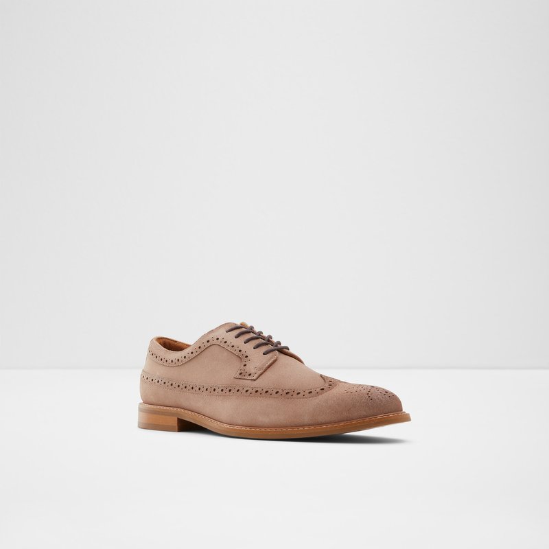 Aldo oxford cipele FRATISEKFLEX LEA SUEDE - smeđa 5