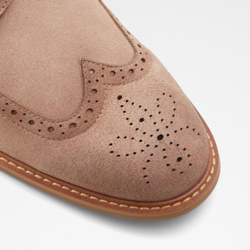 Aldo oxford cipele FRATISEKFLEX LEA SUEDE - smeđa 6