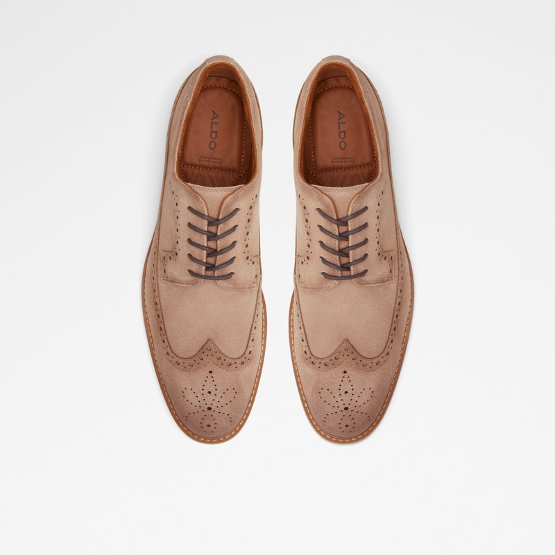 Aldo oxford cipele FRATISEKFLEX LEA SUEDE - smeđa 2
