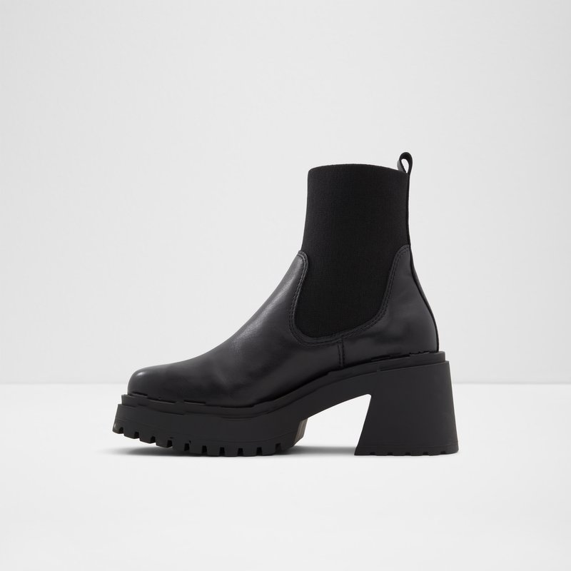 Aldo gležnjače na petu GALOAN LEA SMOOTH - crna 2