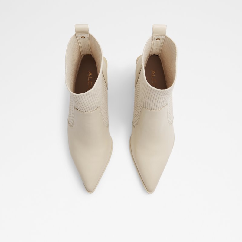 Aldo gležnjače na petu GANINA LEA SMOOTH - bijela 5