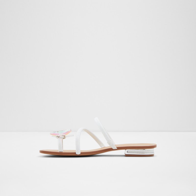 Aldo ravne sandale GARBERIA SYN GLITTER - multicolor 5