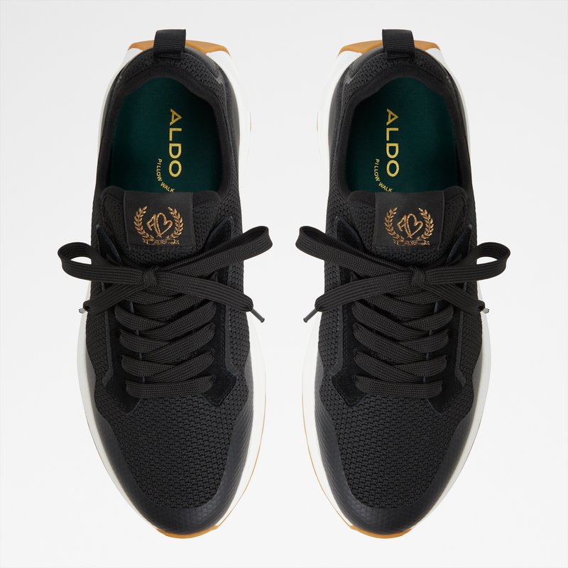 Aldo muške tenisice GARRICK TEX KNIT - crna 5