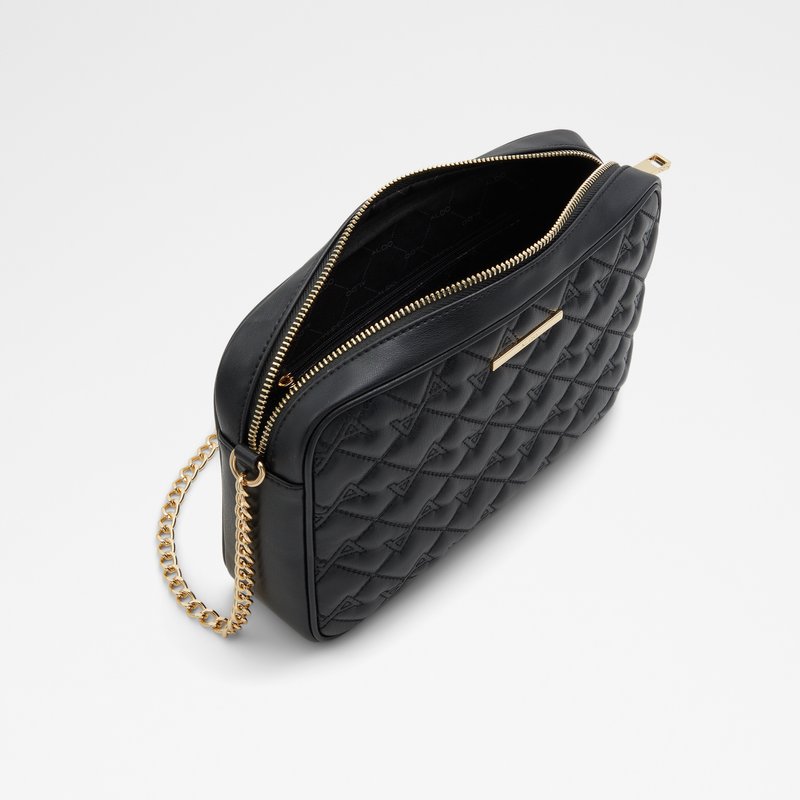 Aldo torbica za nošenje preko ramena GEIGAN SYN QUILTED - crna 2