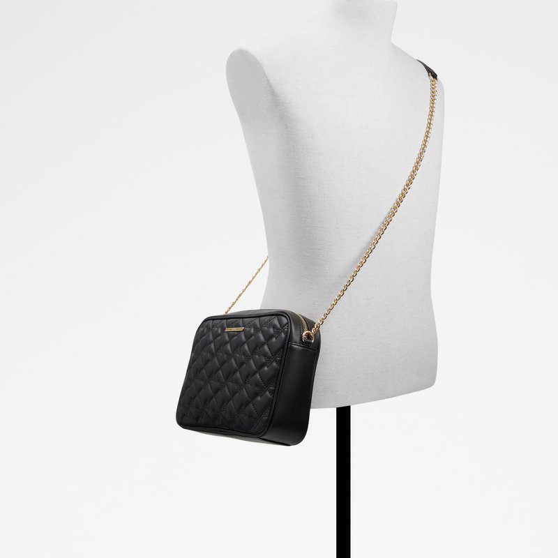 Aldo torbica za nošenje preko ramena GEIGAN SYN QUILTED - crna 3