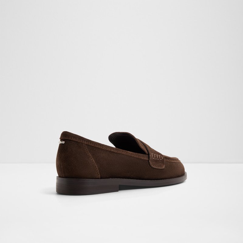Aldo ženske kožne mokasine GENOA LEA SUEDE - smeđa 2