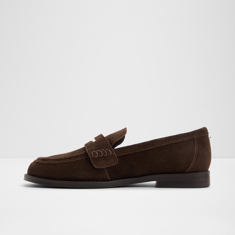 Aldo ženske kožne mokasine GENOA LEA SUEDE - smeđa 6