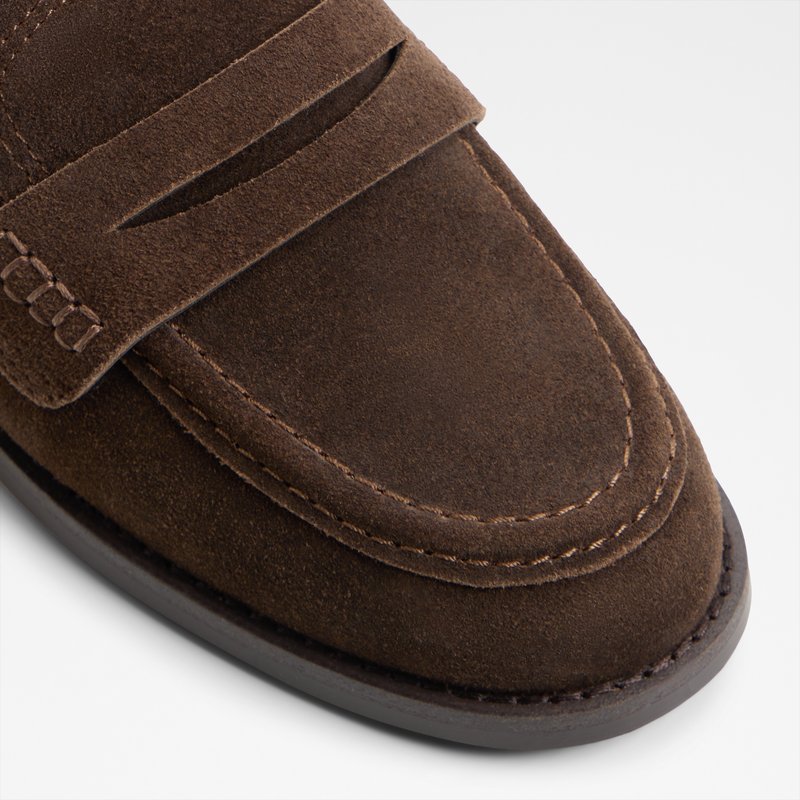 Aldo ženske kožne mokasine GENOA LEA SUEDE - smeđa 4