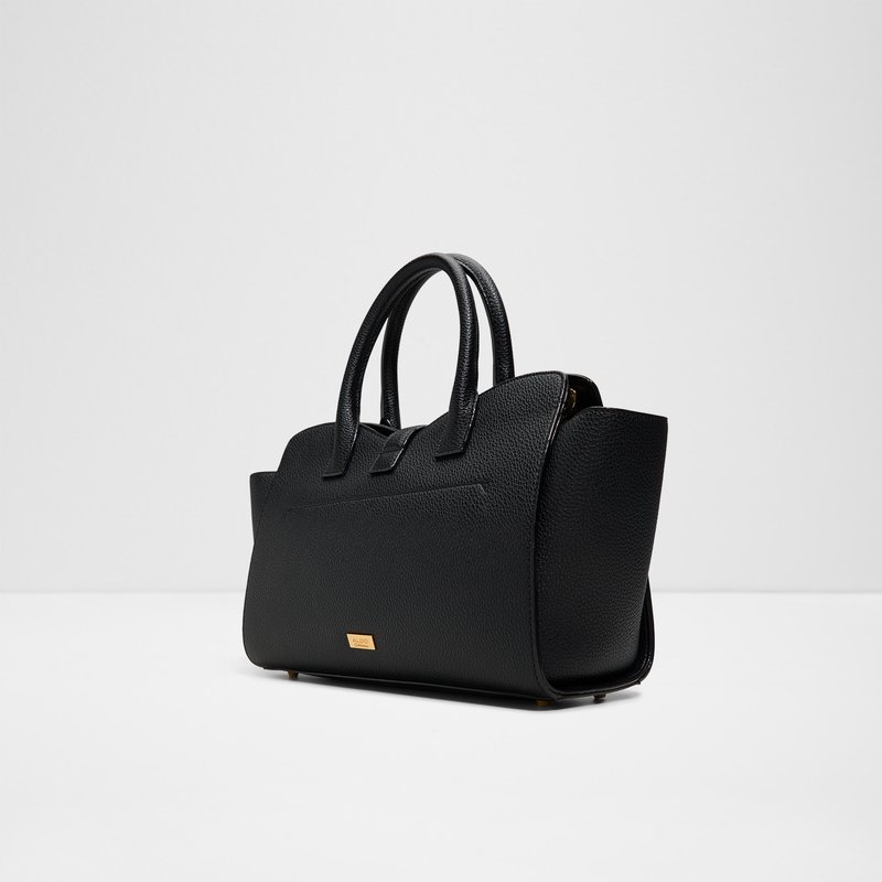 Aldo velika satchel torba GEORGINIA SYN MIX MAT - crna 2
