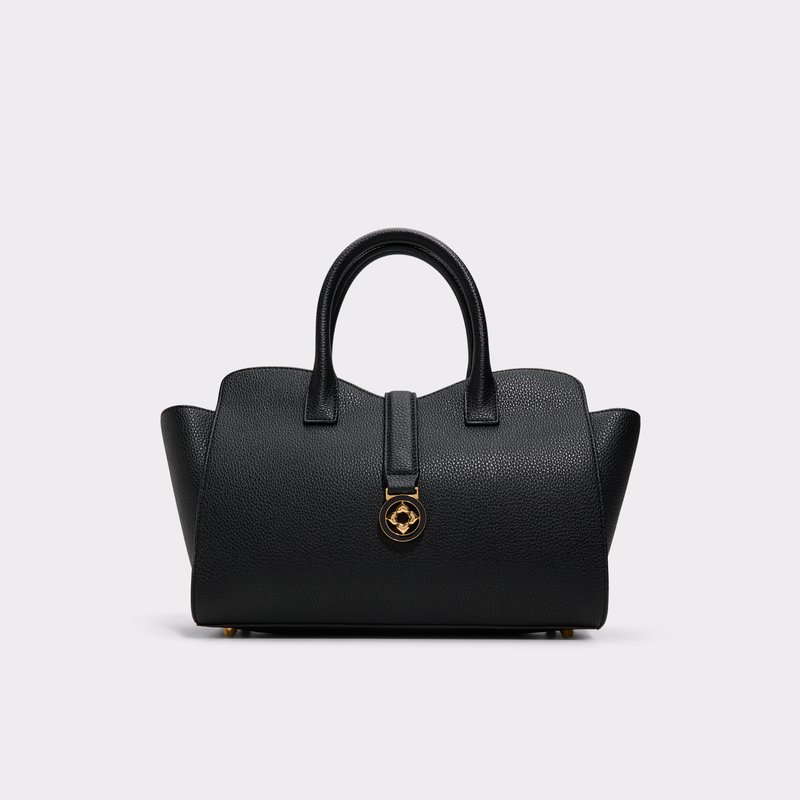 Aldo velika satchel torba GEORGINIA SYN MIX MAT - crna 1