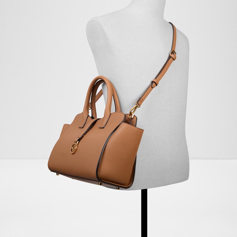 Aldo satchel velika torba GEORGINIA SYN MIX MAT - smeđa 3