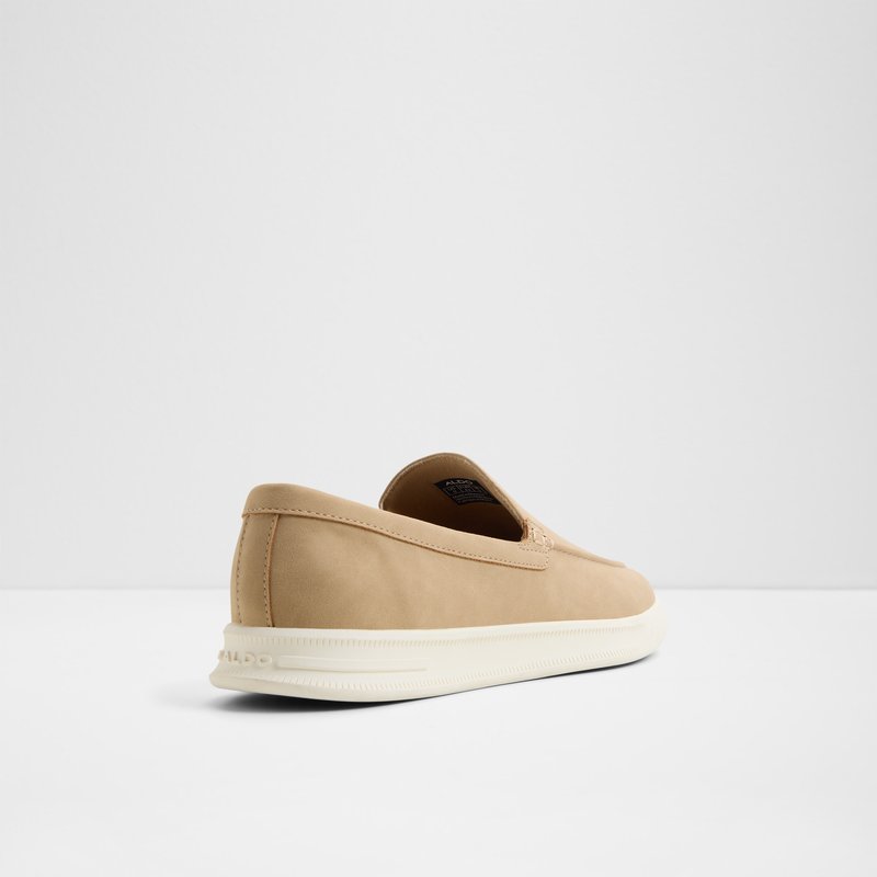 Aldo muške mokasinke GINO SYN TUMBLED - bež 4