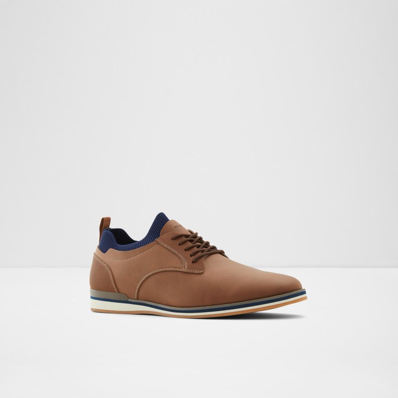 Aldo oxford cipele GLADOSEN SYN SMOOTH - smeđa 4