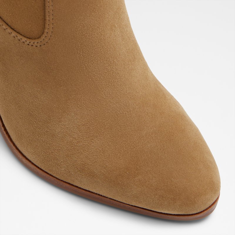 Aldo čizme do koljena GLAJAR TEX SUEDE - smeđa 4