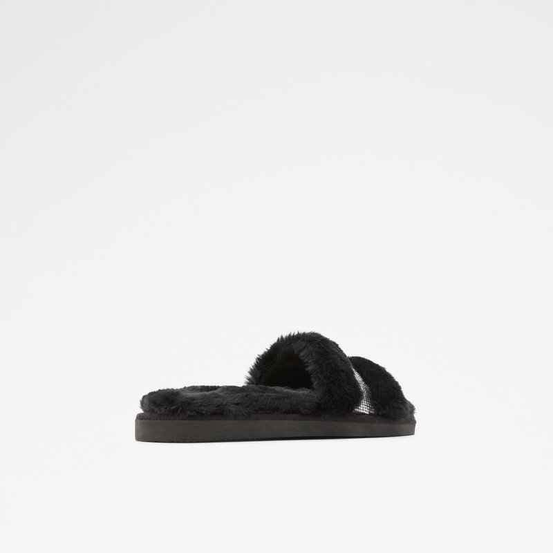 Aldo papuče GLARDONDRA TEX FAUX FUR - crna 2