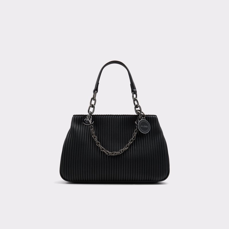 Aldo satchel torbica za nošenje u ruci GLORIANA SYN MIX MAT - crna 1
