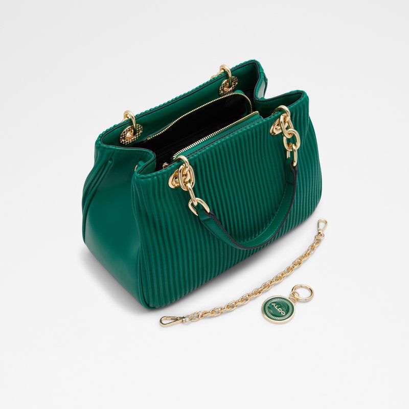 Aldo satchel torba za nošenje u ruci GLORIANA SYN MIX MAT - zelena 2