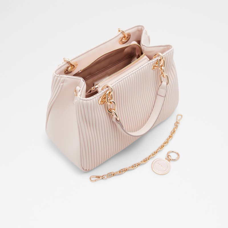 Aldo satchel torbica za nošenje u ruci GLORIANA SYN MIX MAT - ružičasta 3