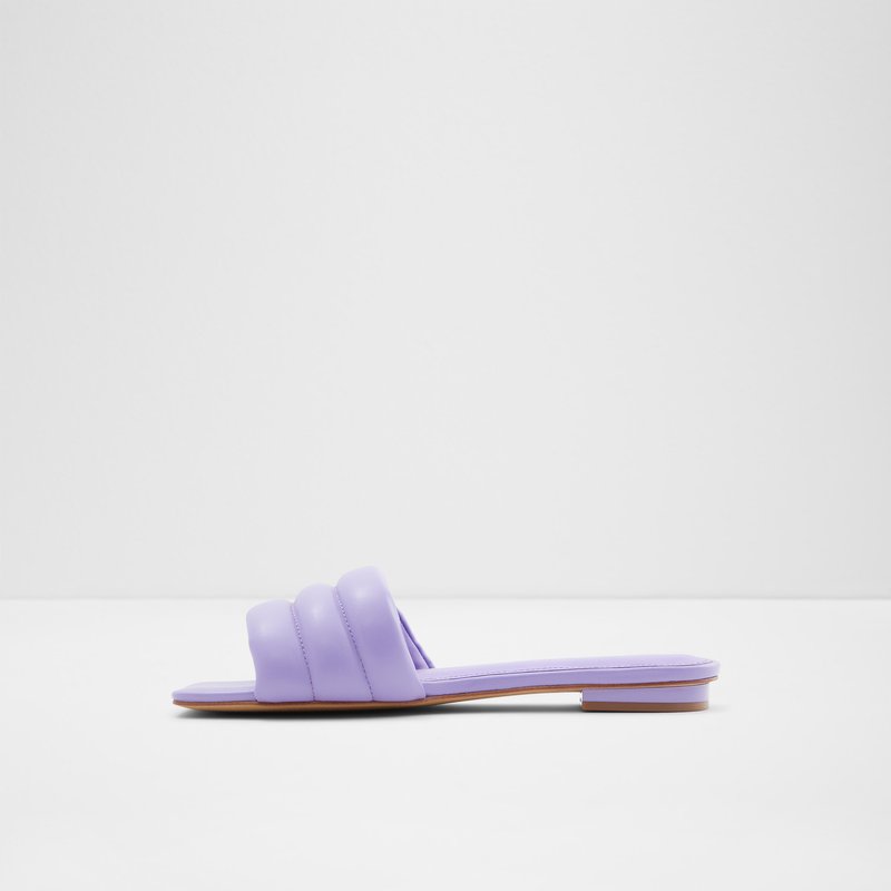 Aldo ravne sandale GOANI SYN SMOOTH - ljubičasta 6