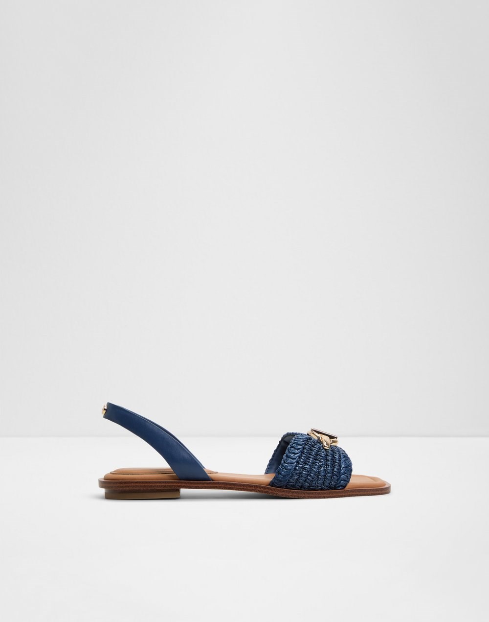 Aldo ravne sandale GOASSI TEX RAFFIA - plava