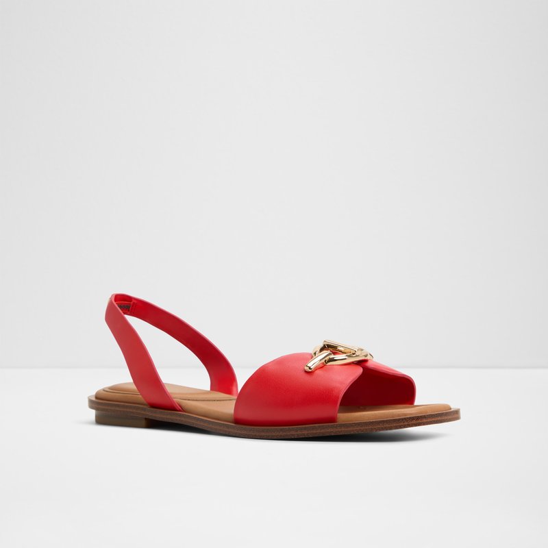 Aldo ravne sandale GOASSI SYN SMOOTH - crvena 4