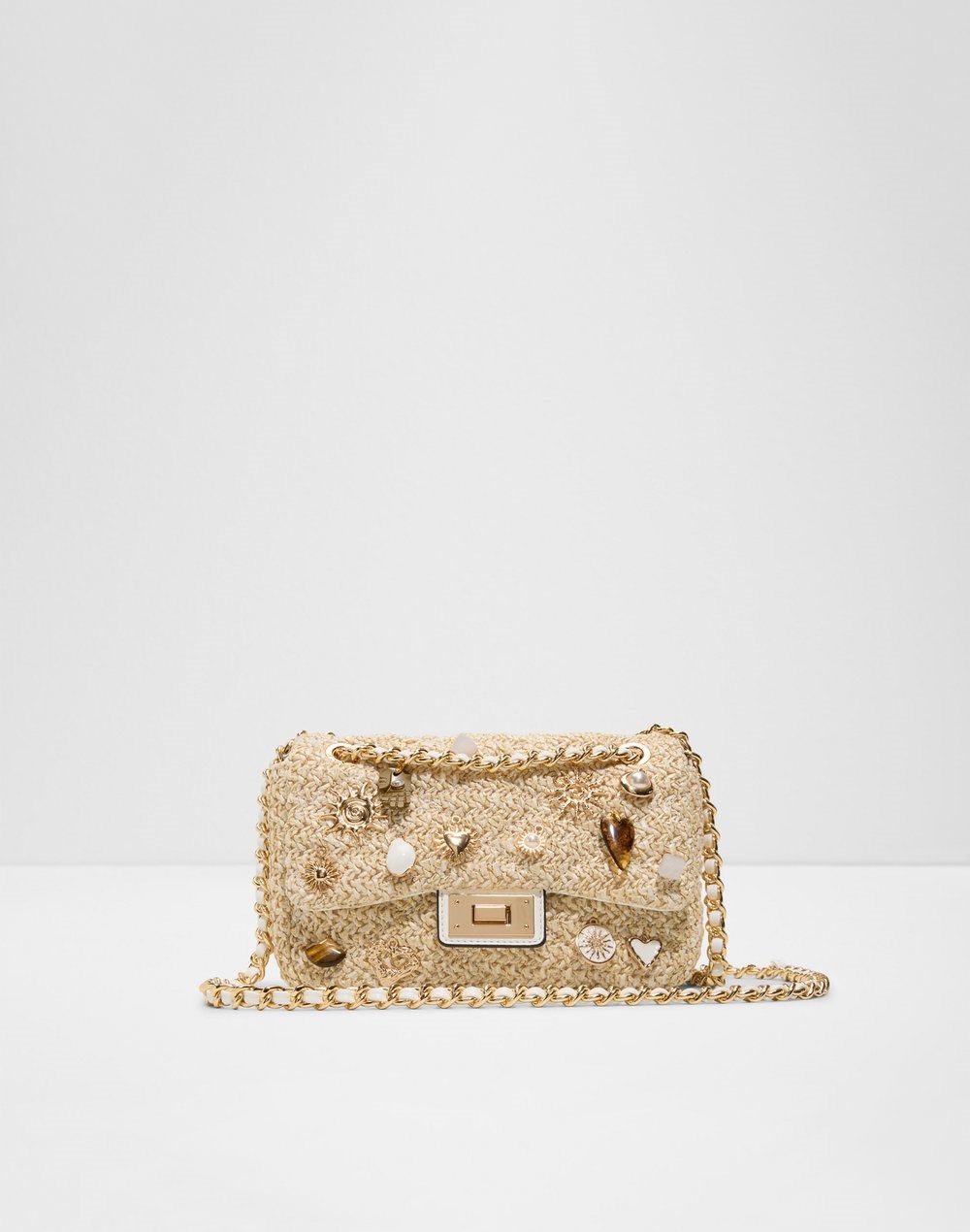 Aldo torbica za nošenje na ramenu GOLDENSUN TEX MIX MAT - bež