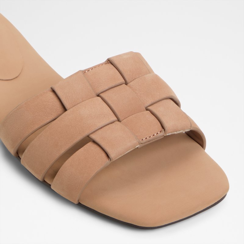 Aldo ravne natikače GOTOSANDAL LEA NUBUCK - smeđa 5