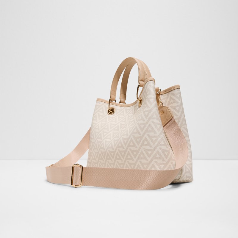 Aldo satchel torba za nošenje u ruci ili na ramenu GRACELYNEE SYN MIX MAT - bež 2