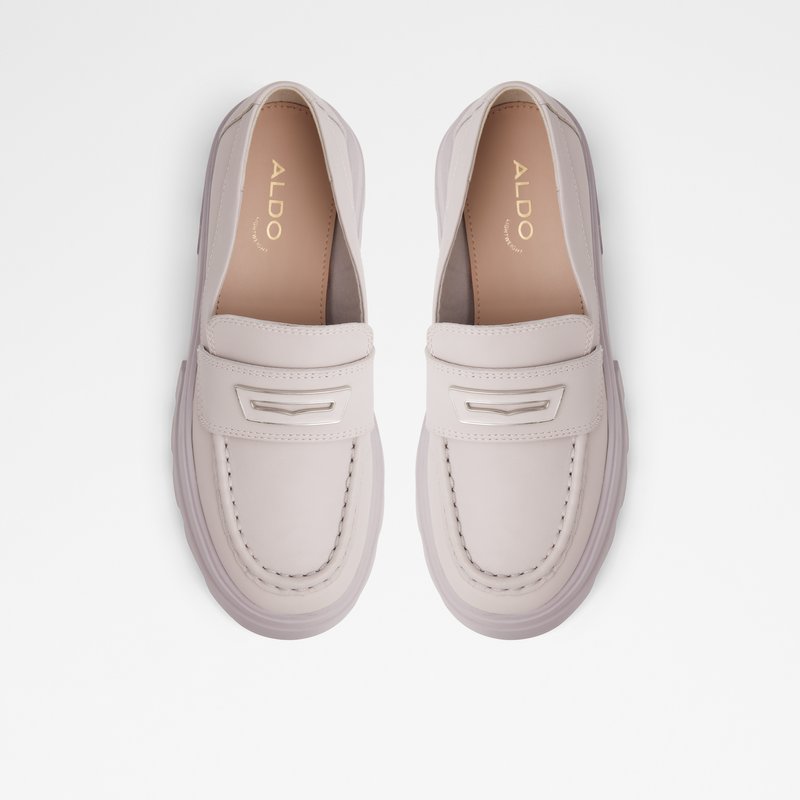 Aldo mokasine GRANDWALK LEA SMOOTH - siva 6