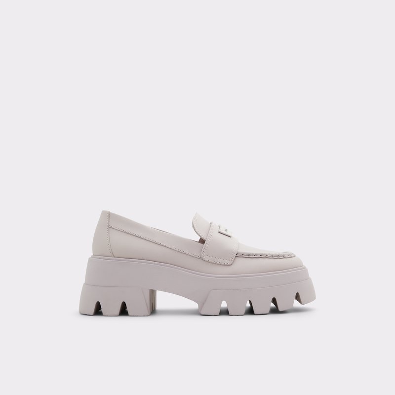 Aldo mokasine GRANDWALK LEA SMOOTH - siva 1