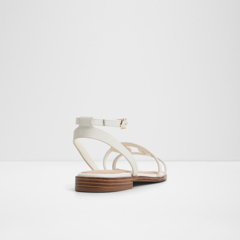 Aldo ravne sandale GREENGROVE LEA SMOOTH - bijela 6