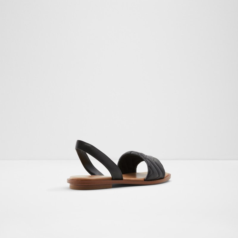 Aldo ravne sandale GRIRAWIAFLEX SYN SMOOTH - crna 2