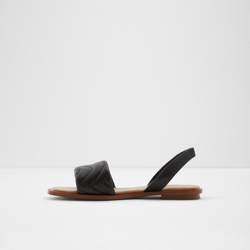 Aldo ravne sandale GRIRAWIAFLEX SYN SMOOTH - crna 3