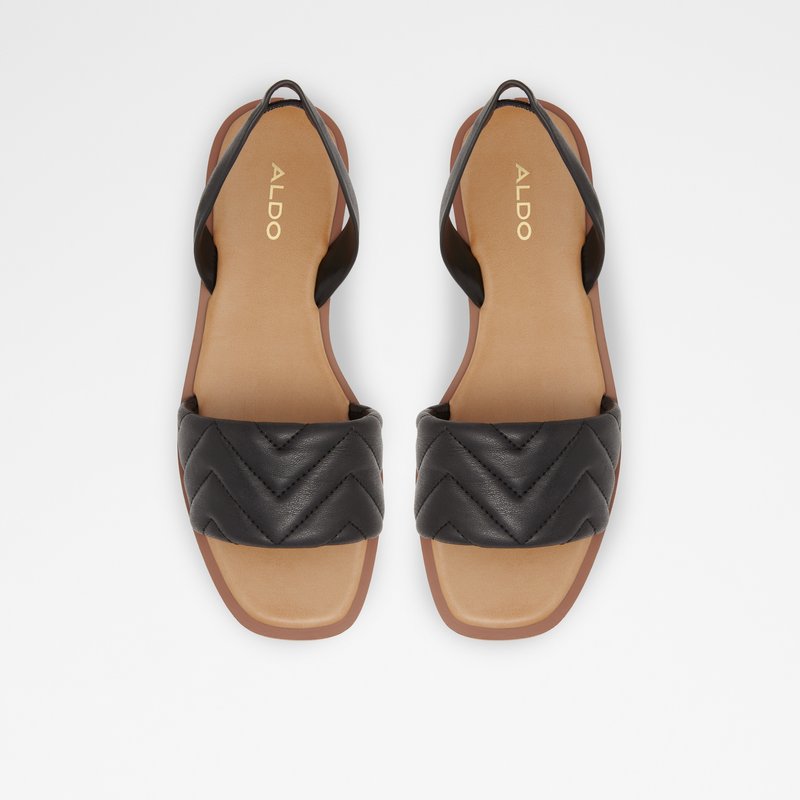 Aldo ravne sandale GRIRAWIAFLEX SYN SMOOTH - crna 6