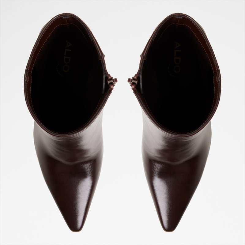 Aldo gležnjače na petu GUAVABERRY SYN SMOOTH - smeđa 5