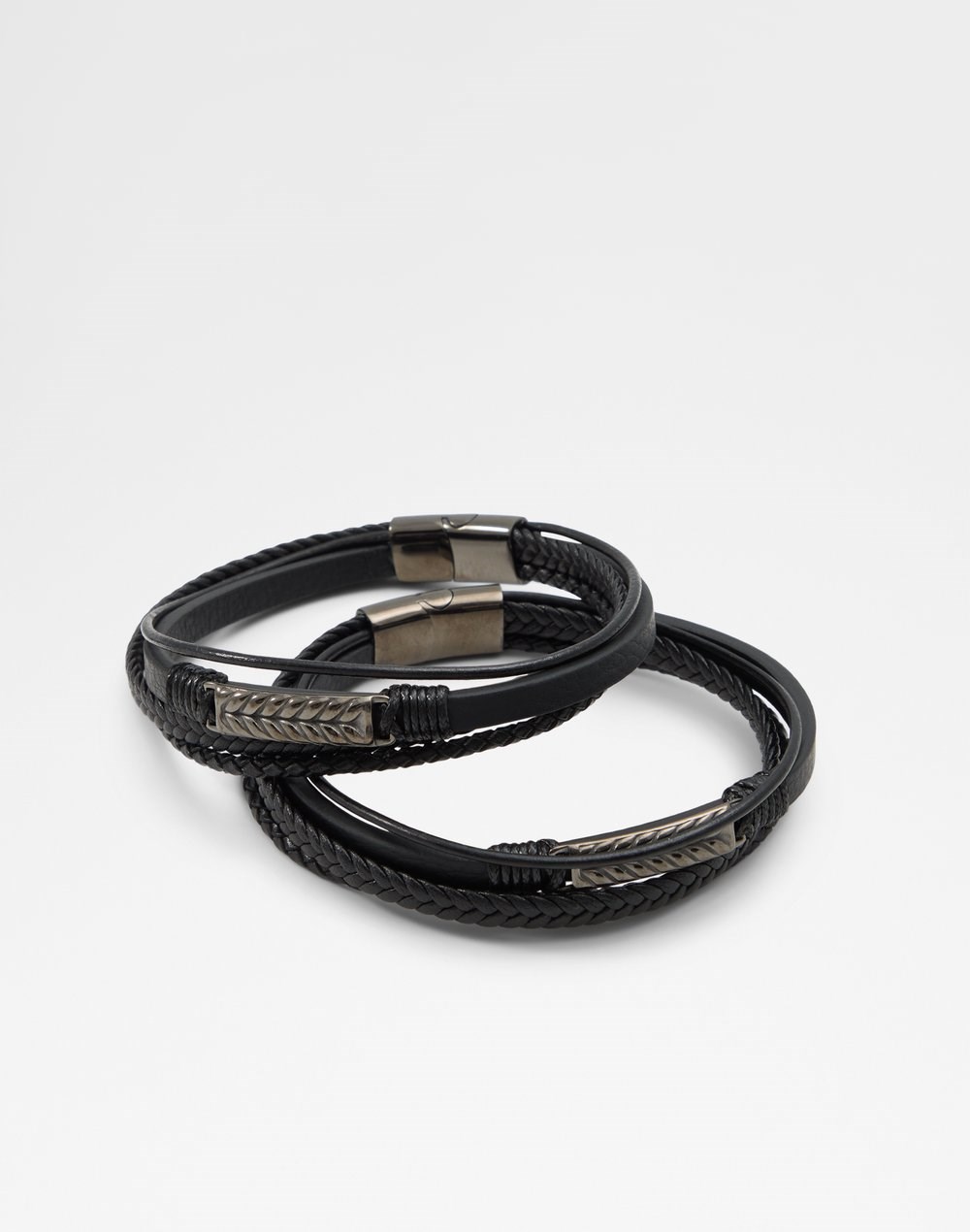 Aldo muška narukvica GUILIO - crna